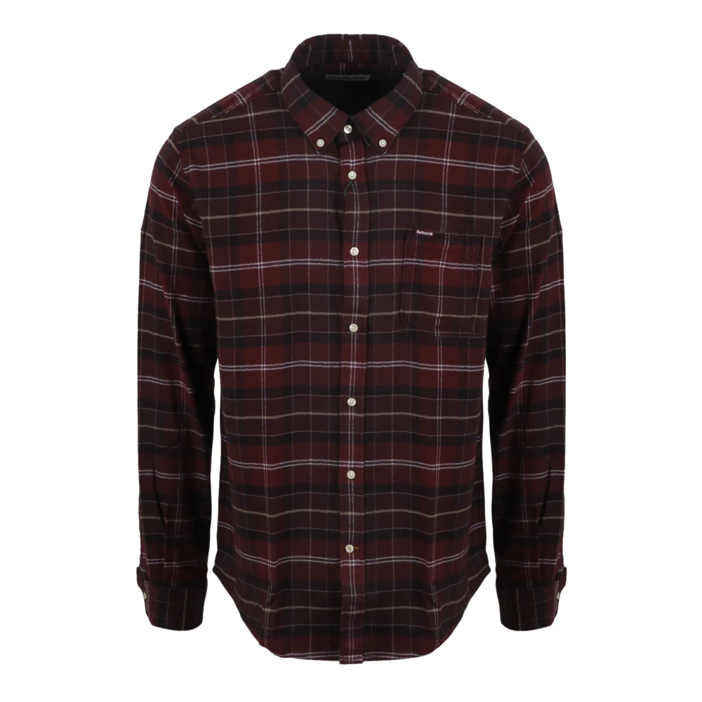 Barbour Keyloch Flanellen Overhemd Red Heren