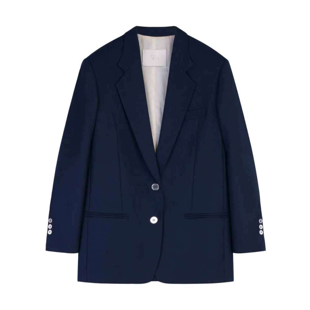 Tela Petunia Jas Blue Dames