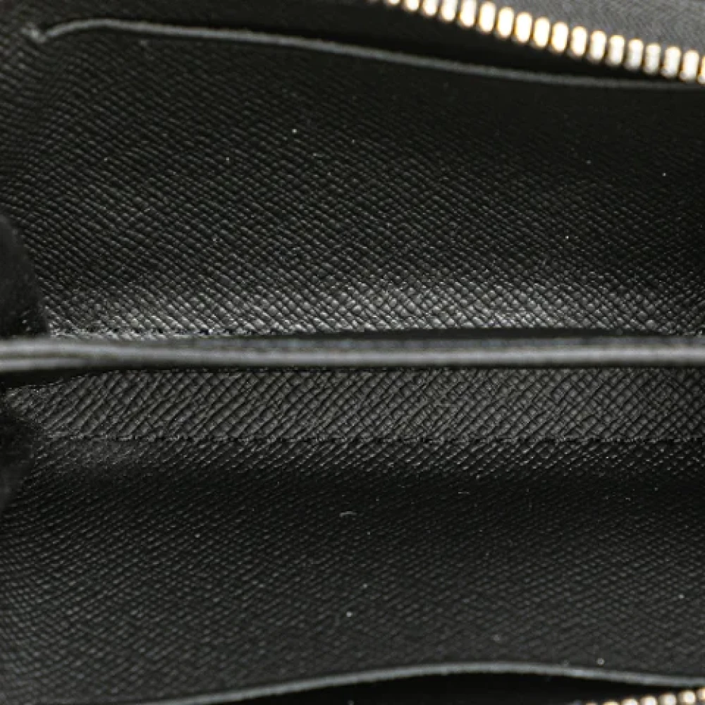 Louis Vuitton Vintage Pre-owned Leather wallets Black Dames