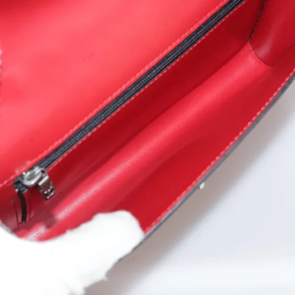 Louis Vuitton Vintage Pre-owned Leather louis-vuitton-bags Red Dames