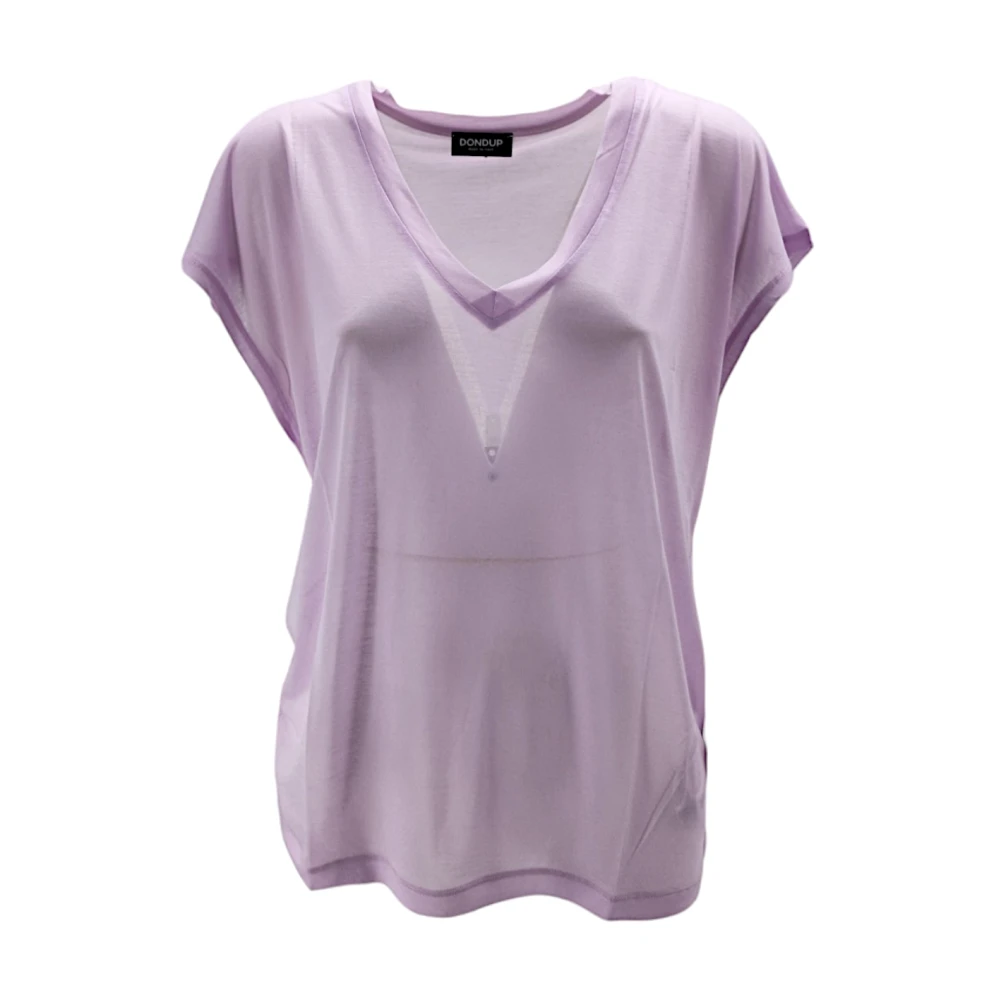 Dondup - Tops > T-Shirts - Pink - Dondup - Modalova
