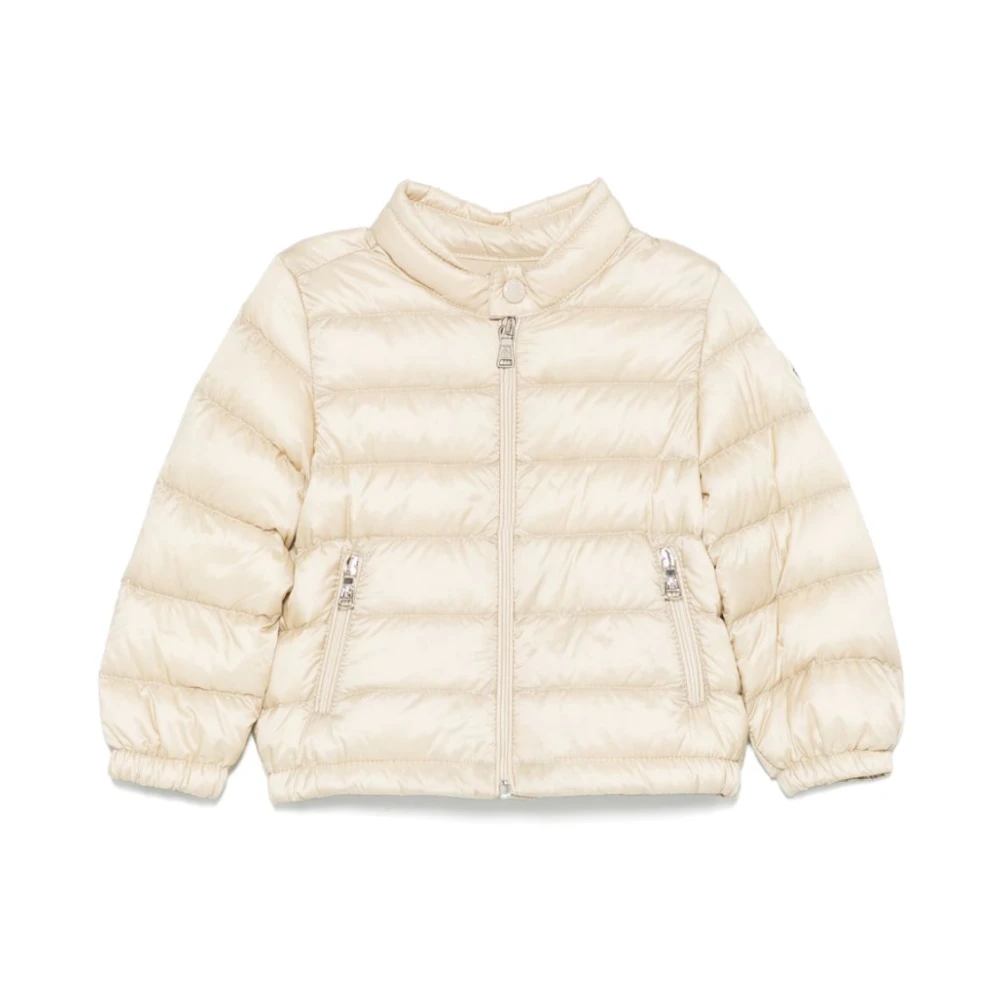 Moncler Boys Beige Winter Jackets, 9 M, Jacket