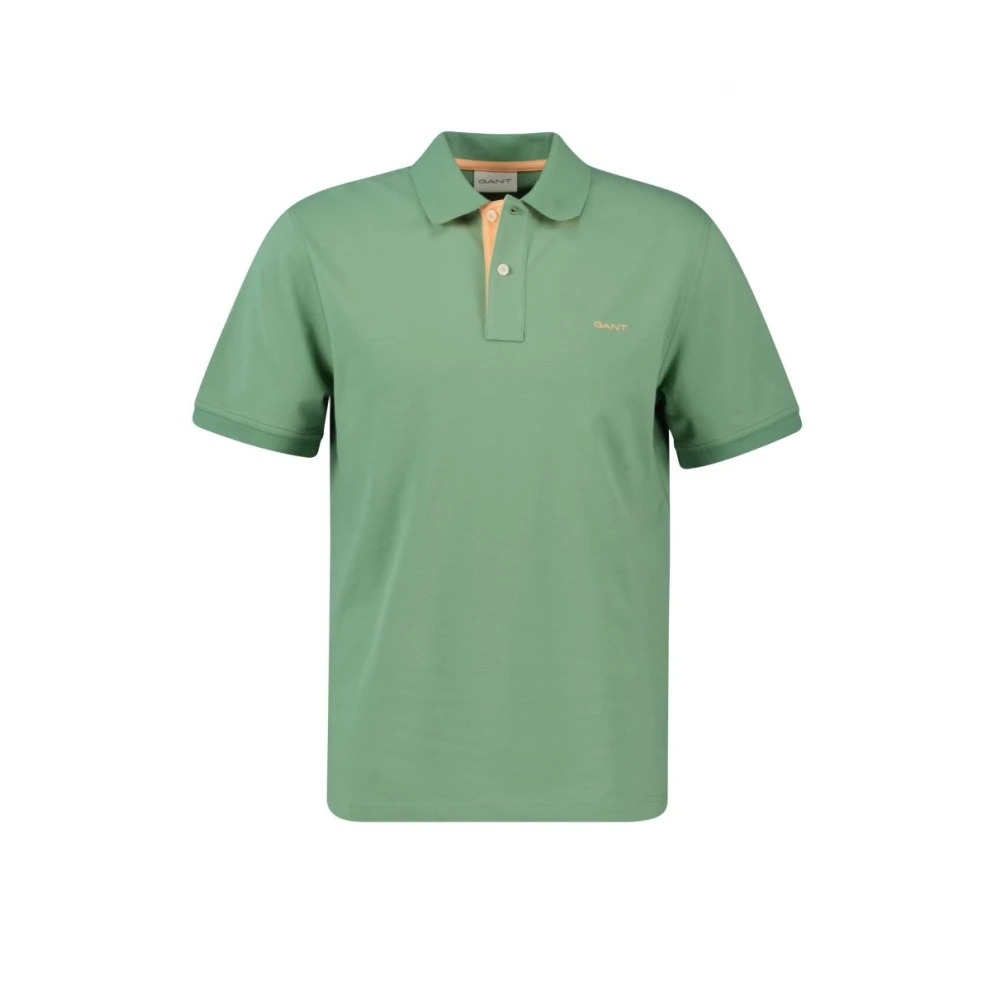 Gant - Tops > Polo Shirts - Green - Gant - Modalova