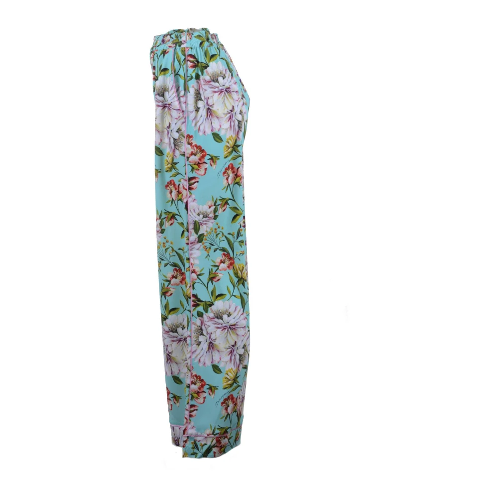 Dolce & Gabbana Bloemen damesbroek Multicolor Dames