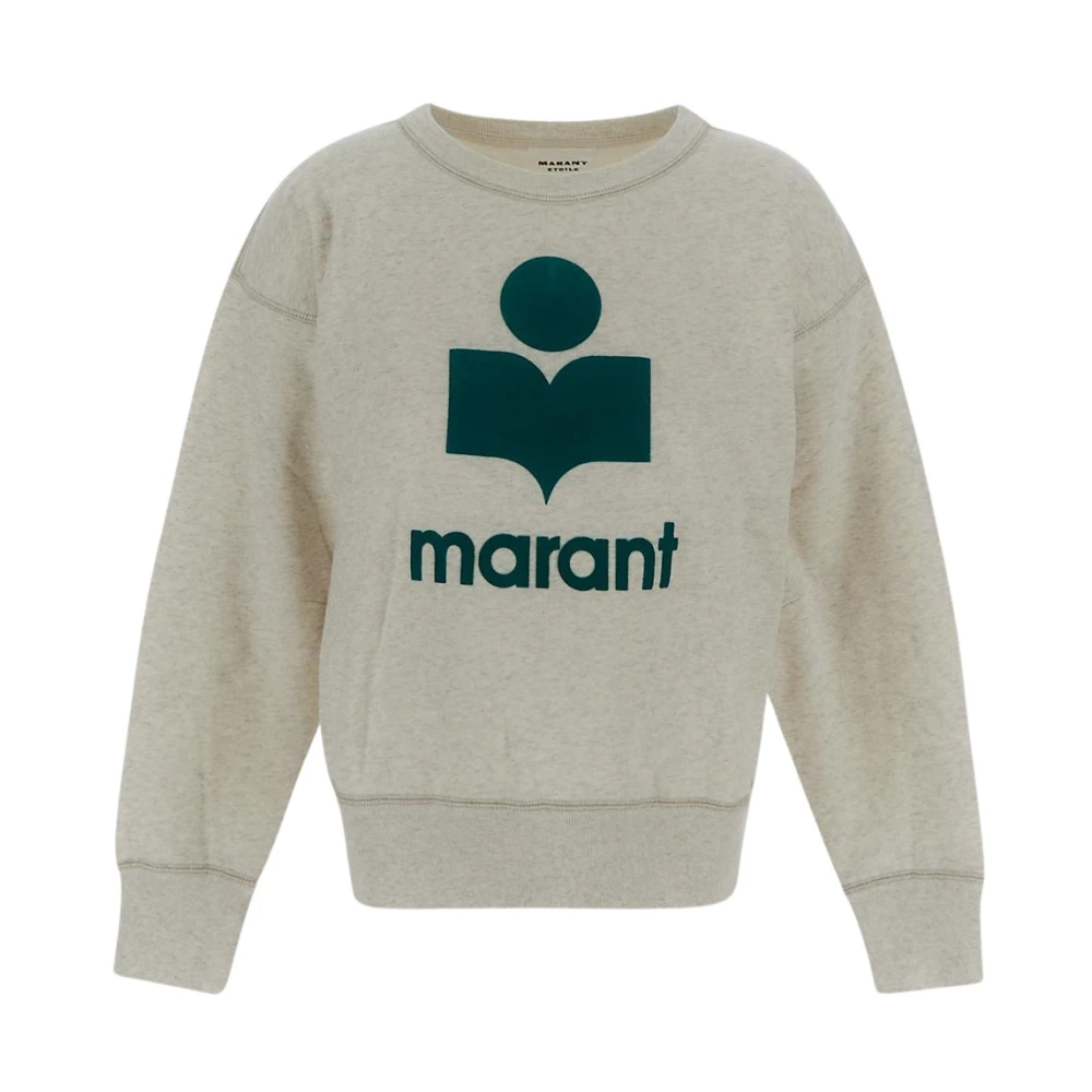 Isabel Marant Étoile Zachte katoenen sweatshirt voor dames Beige Dames