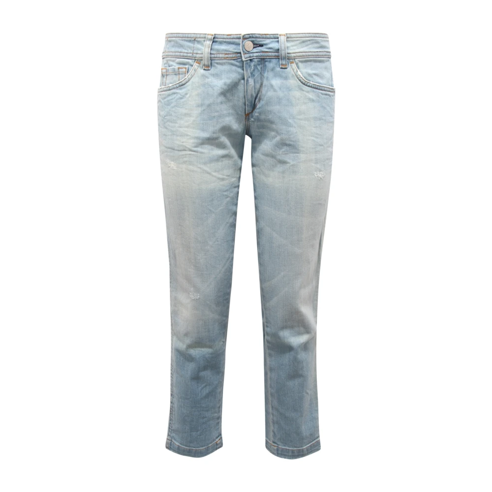 Mauro Grifoni Blue Denim Trousers With Model Yy490225 - Female - Slim Fit Jeans - W28 - Jeans