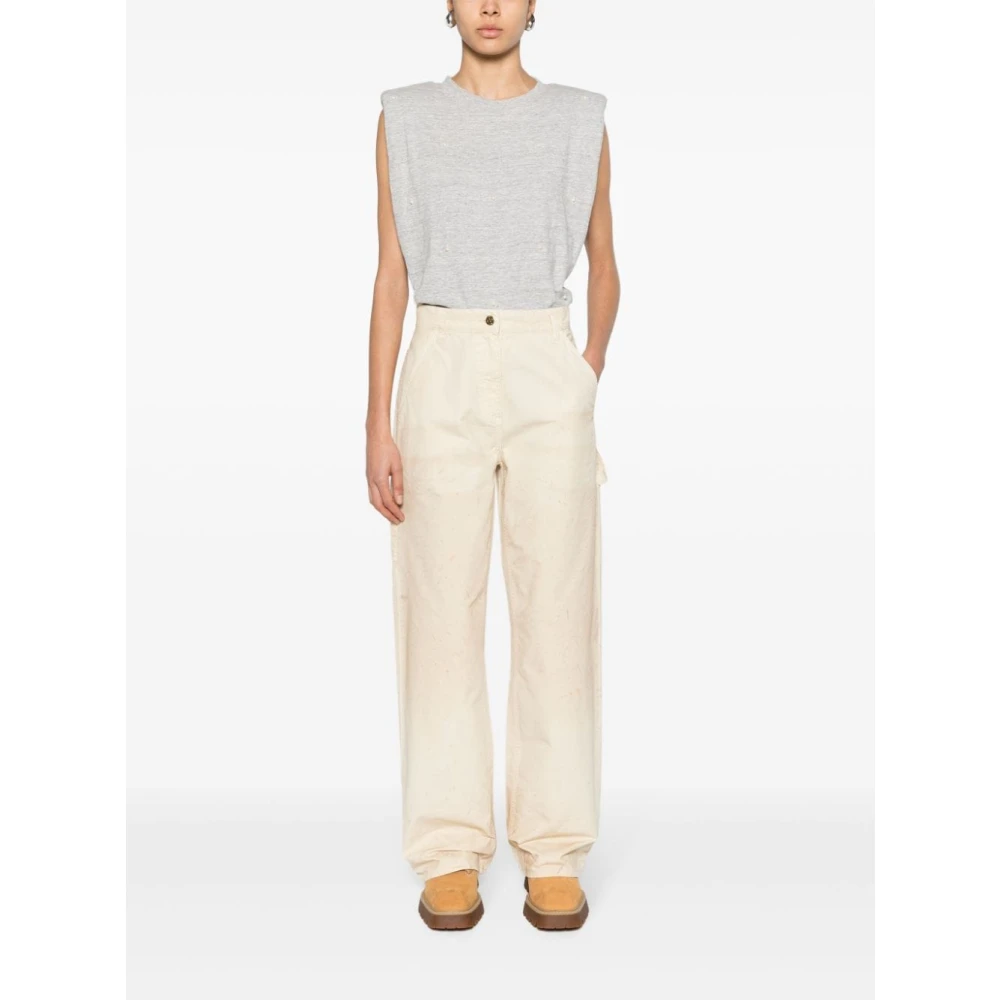 Golden Goose Trousers Beige Dames