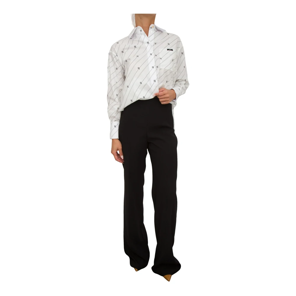 Elisabetta Franchi Stijlvolle Broek voor Vrouwen Black Dames