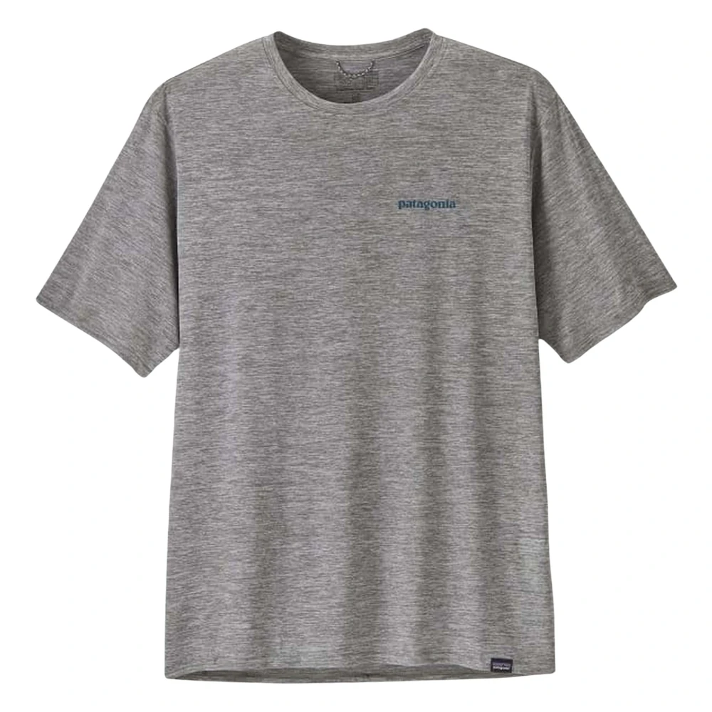 Patagonia Cap Cool Daily Graphic T-shirt Gray, Herr