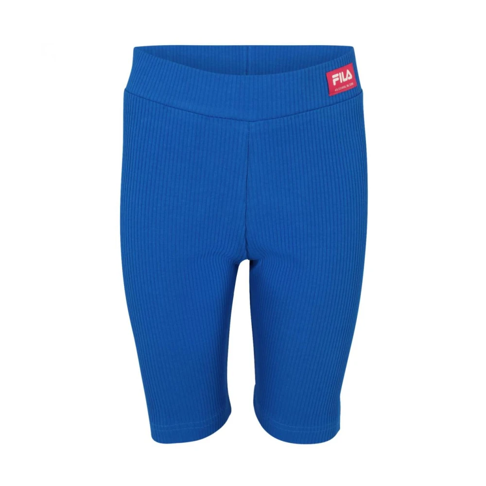 Fila Polyester Byxor Slim Fit Leggings Blue, Flicka