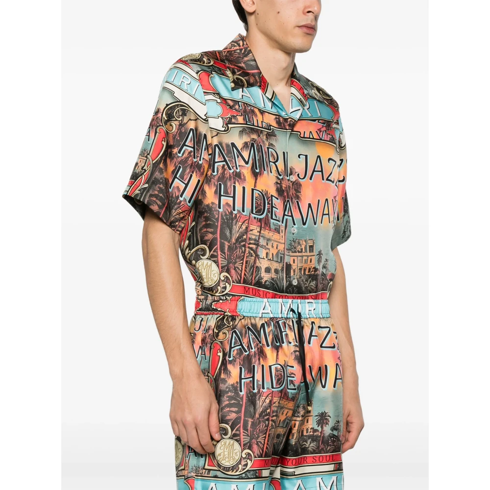 Amiri Jazz Hideaway Shirt Multicolor Heren