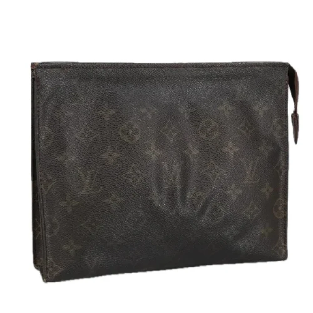 Louis Vuitton Vintage Pre-owned Canvas pouches Brown Dames