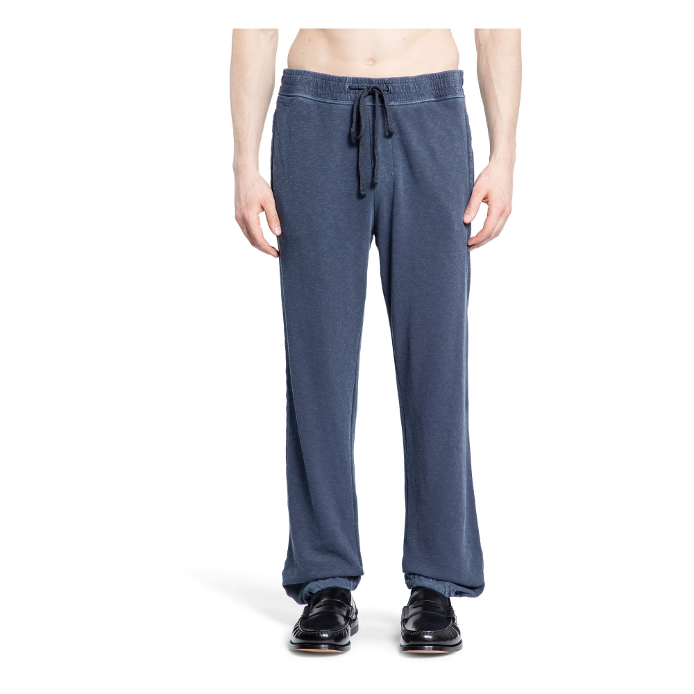 James Perse Vintage French Terry Sweatpant Blue Heren