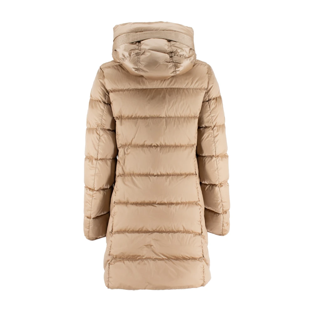Parajumpers Gewatteerde Donsjas met Capuchon Beige Dames