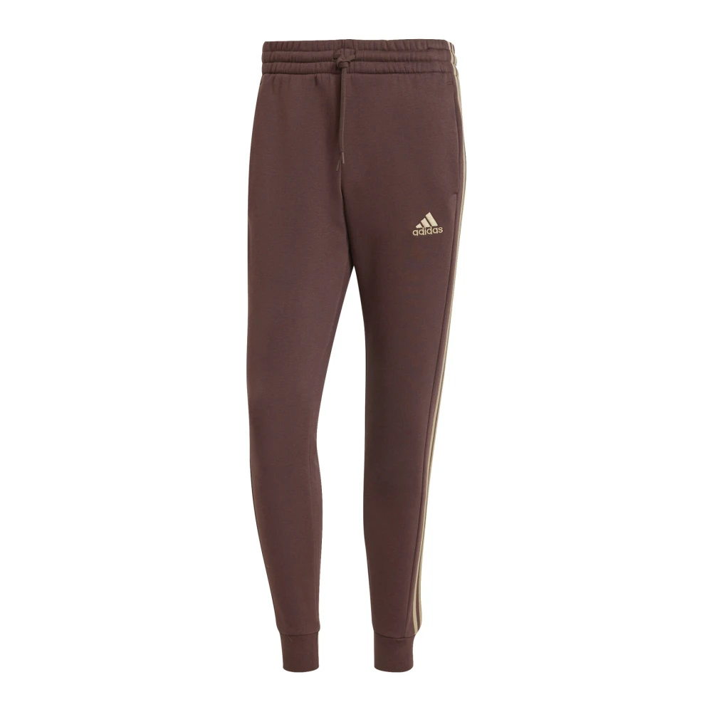 Adidas Essentials Tapered Cuff Bruine Broek Red Heren