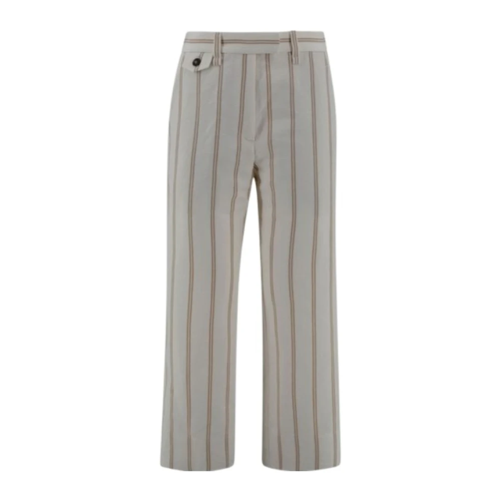 Trousers > Straight Trousers - - Brunello Cucinelli - Modalova
