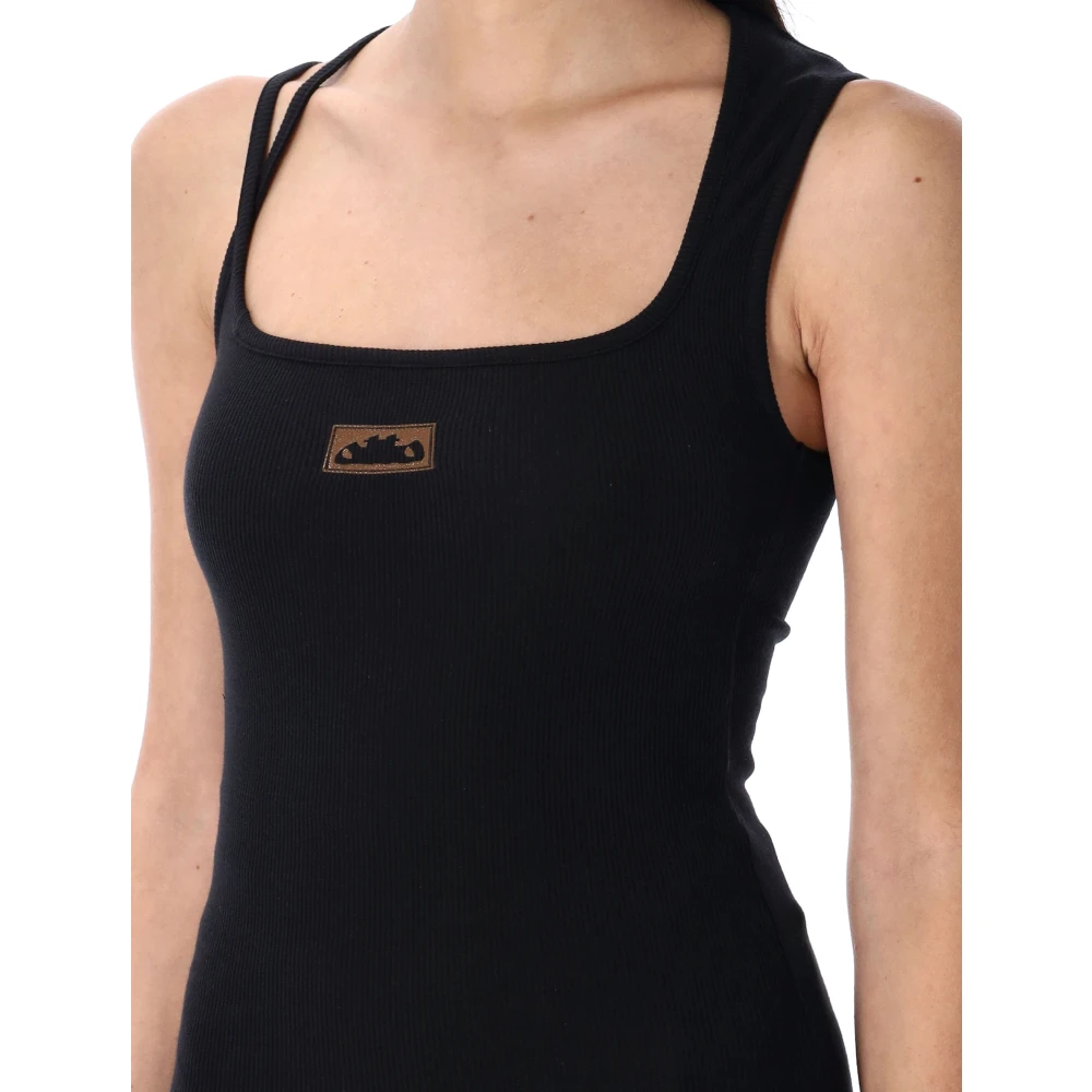 Ottolinger Dirndi Tank Top Black Dames