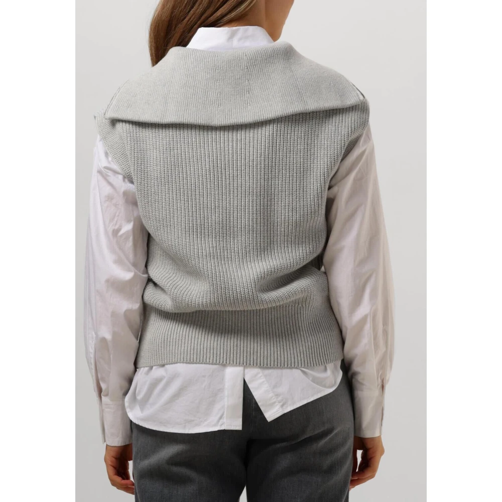 Penn&Ink N.Y Grijze Jumper 283 voor vrouwen Gray Dames