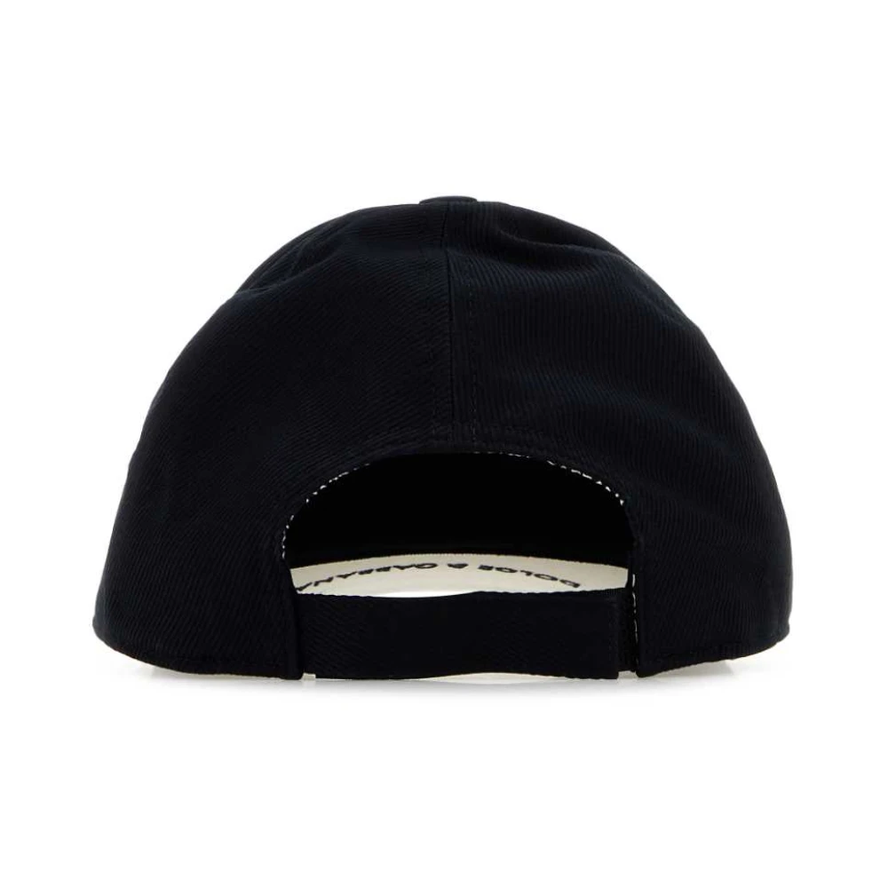Dolce & Gabbana Midnight Blue Baseball Cap Blue Heren