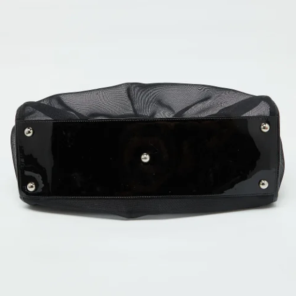 Valentino Vintage Pre-owned Mesh handbags Black Dames