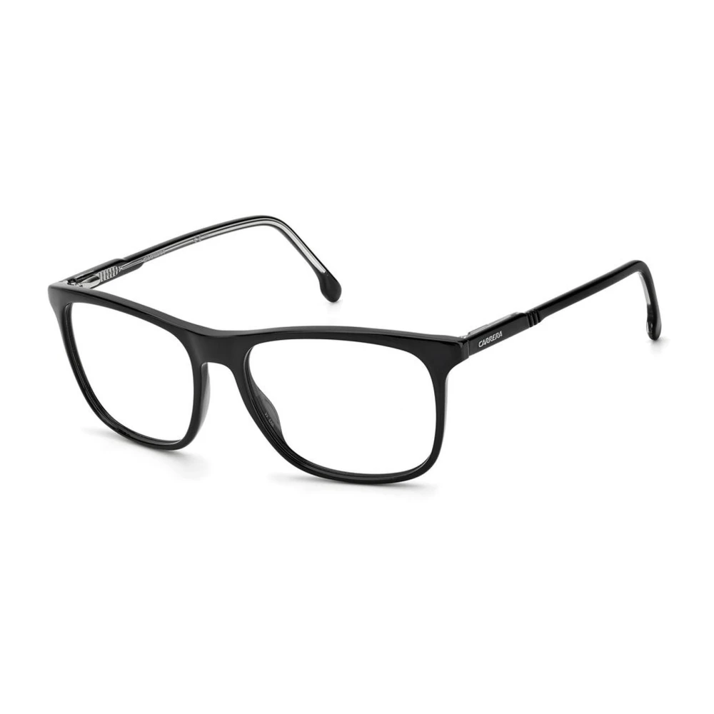 Carrera Svarta Acetatramar Glasögon Unisex Design Black, Unisex