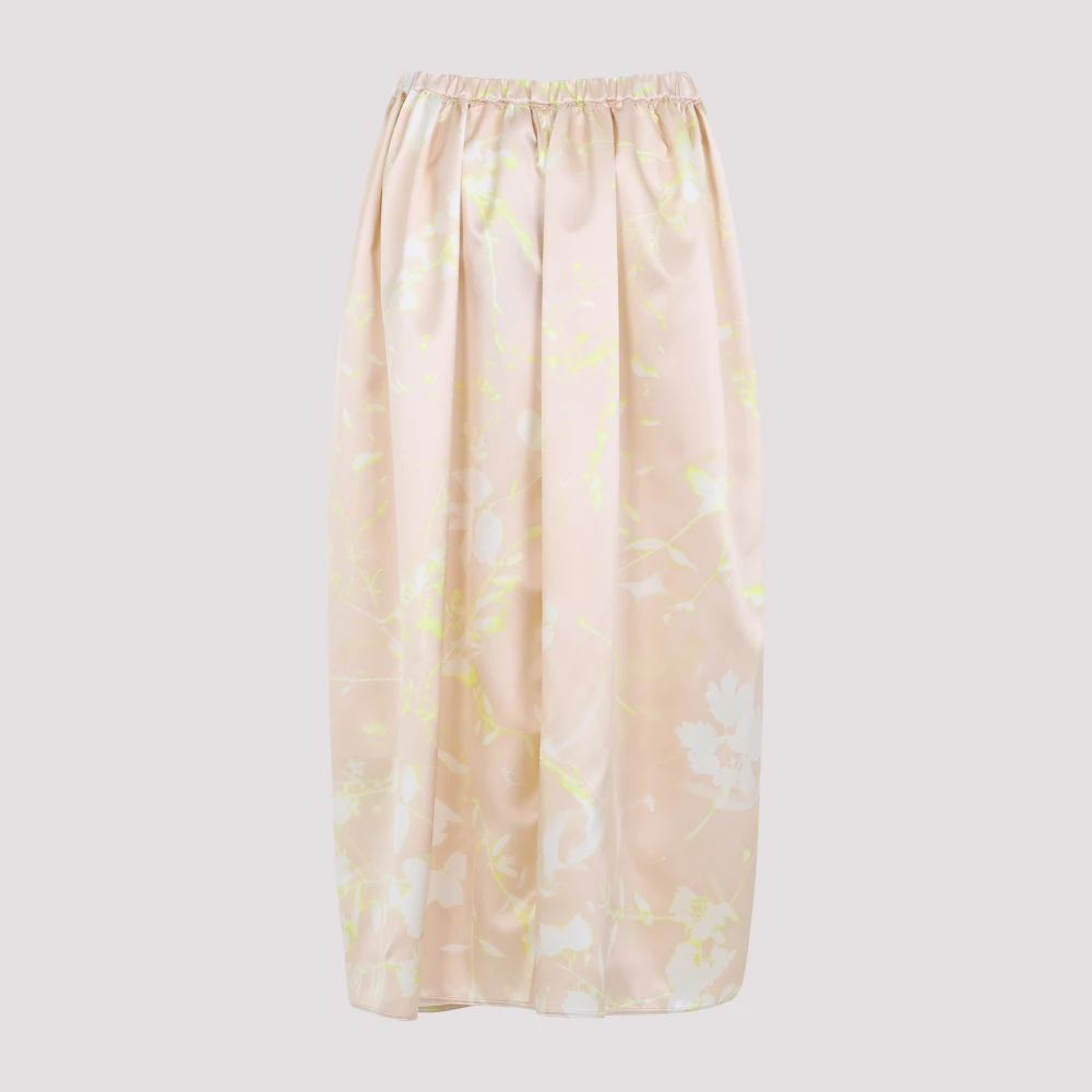 Fabiana Filippi Cipria Midi Rok Beige Dames
