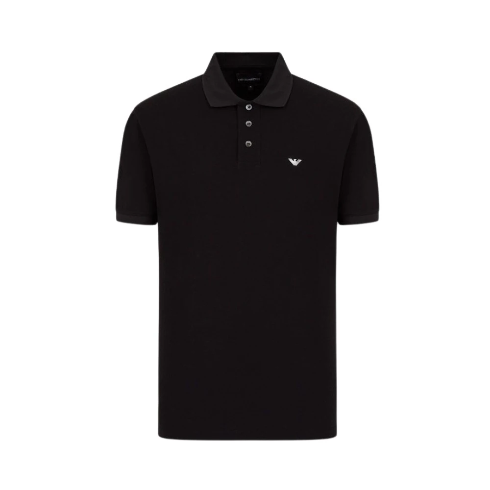 Emporio Armani Stijlvolle T-shirts en Polos Black Heren