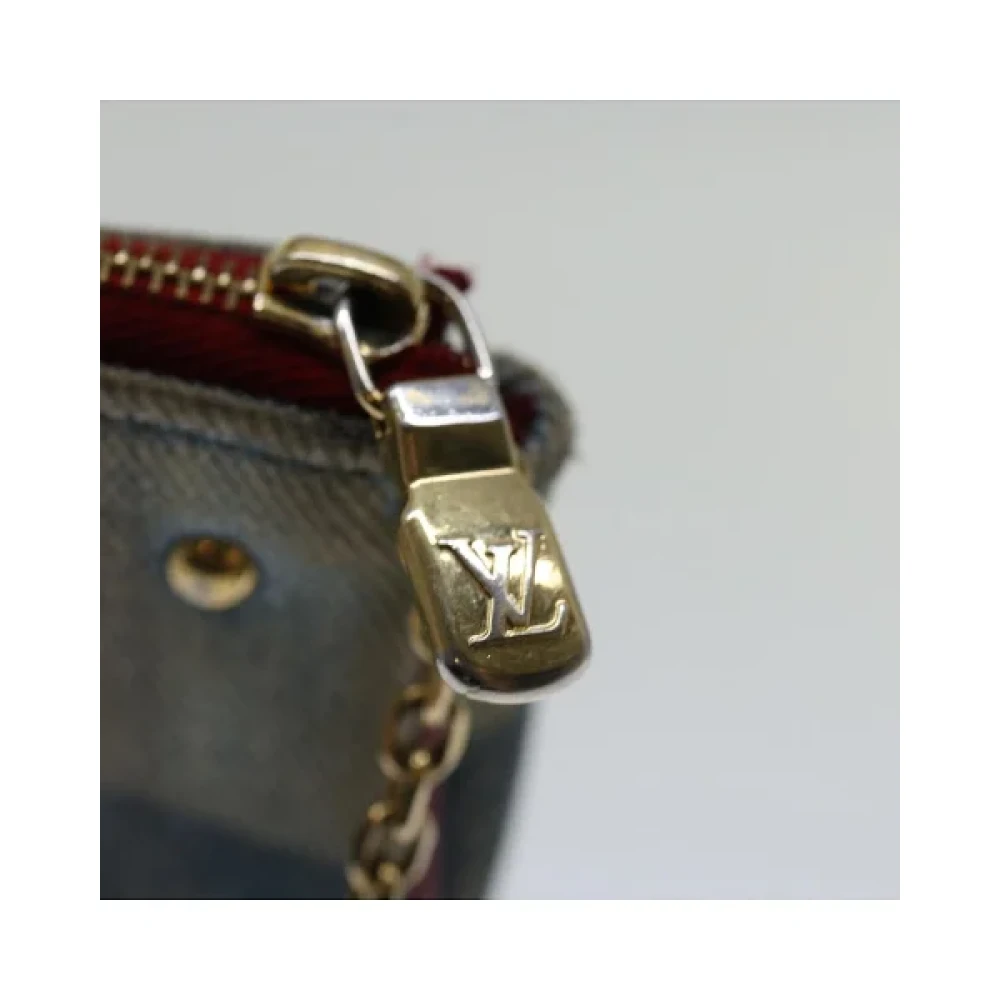 Louis Vuitton Vintage Pre-owned Denim louis-vuitton-bags Blue Dames