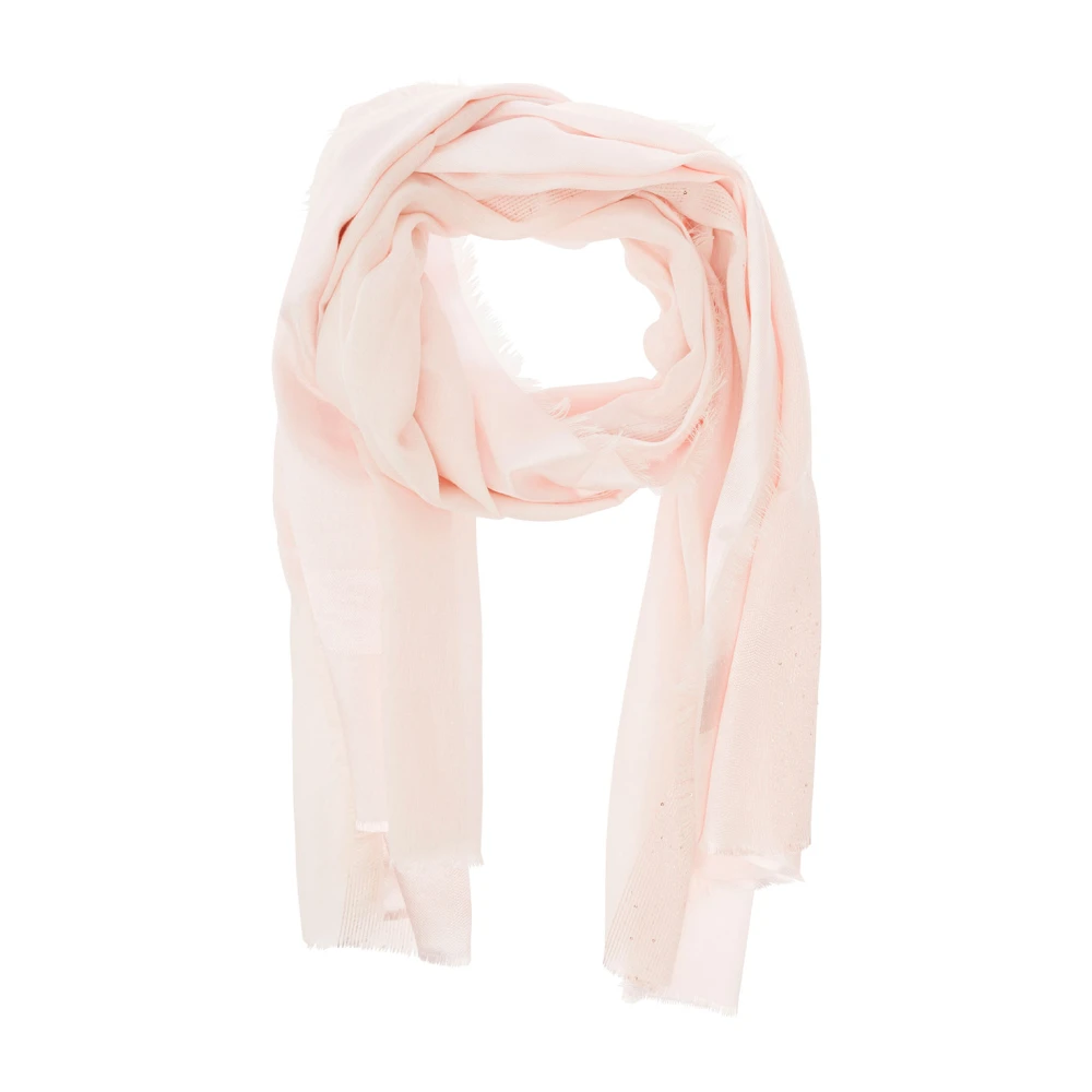 Twinset Roze Sjaal Set Pink Dames