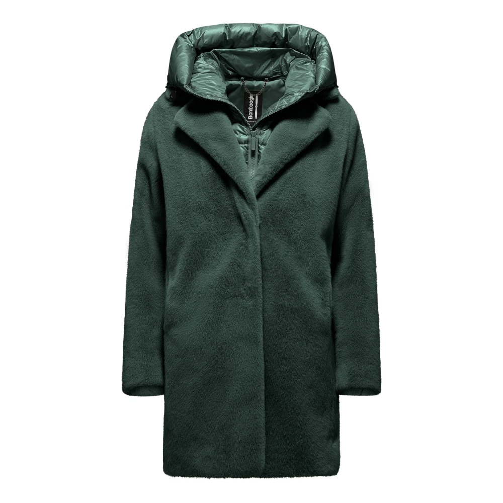 Bomboogie Mujer Verde Abrigos, Talla: M