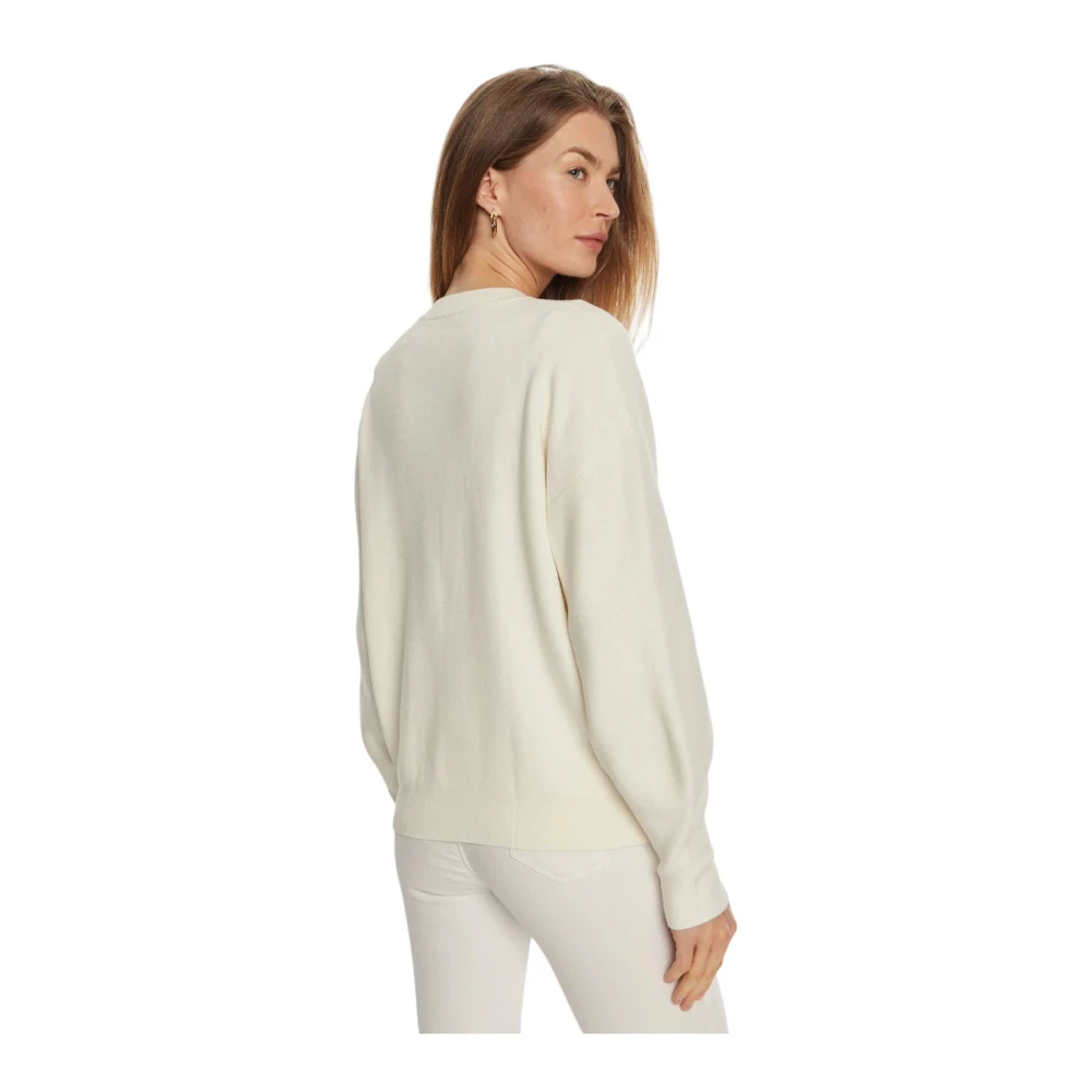Guess Ronde hals trui Beige Dames