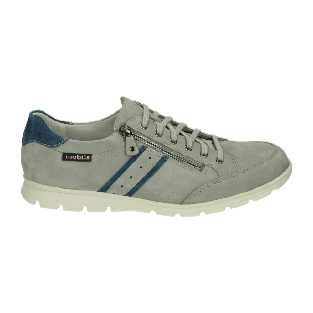 Mephisto Casual grijze nubuck schoenen Heren Schoenen Grijs