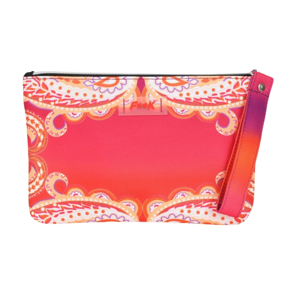 F**k Pink Sunrise Mini Clutch Väska Multicolor, Dam