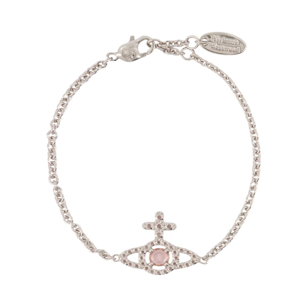 Vivienne Westwood Gray Bracelets, Female, One Size, Olympia Cz Bracelet