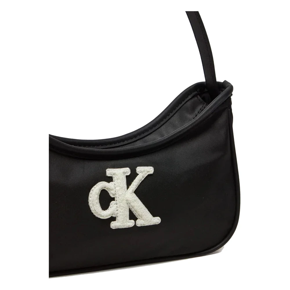 Calvin Klein Jeans Mini Eco-leren rugzak Black Dames