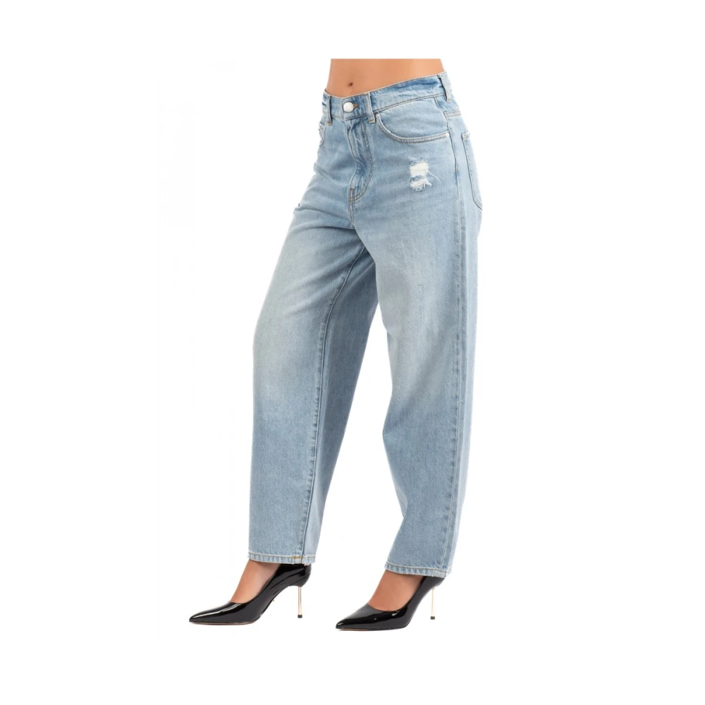 pinko Damesjeans in trendy stijl Blue Dames