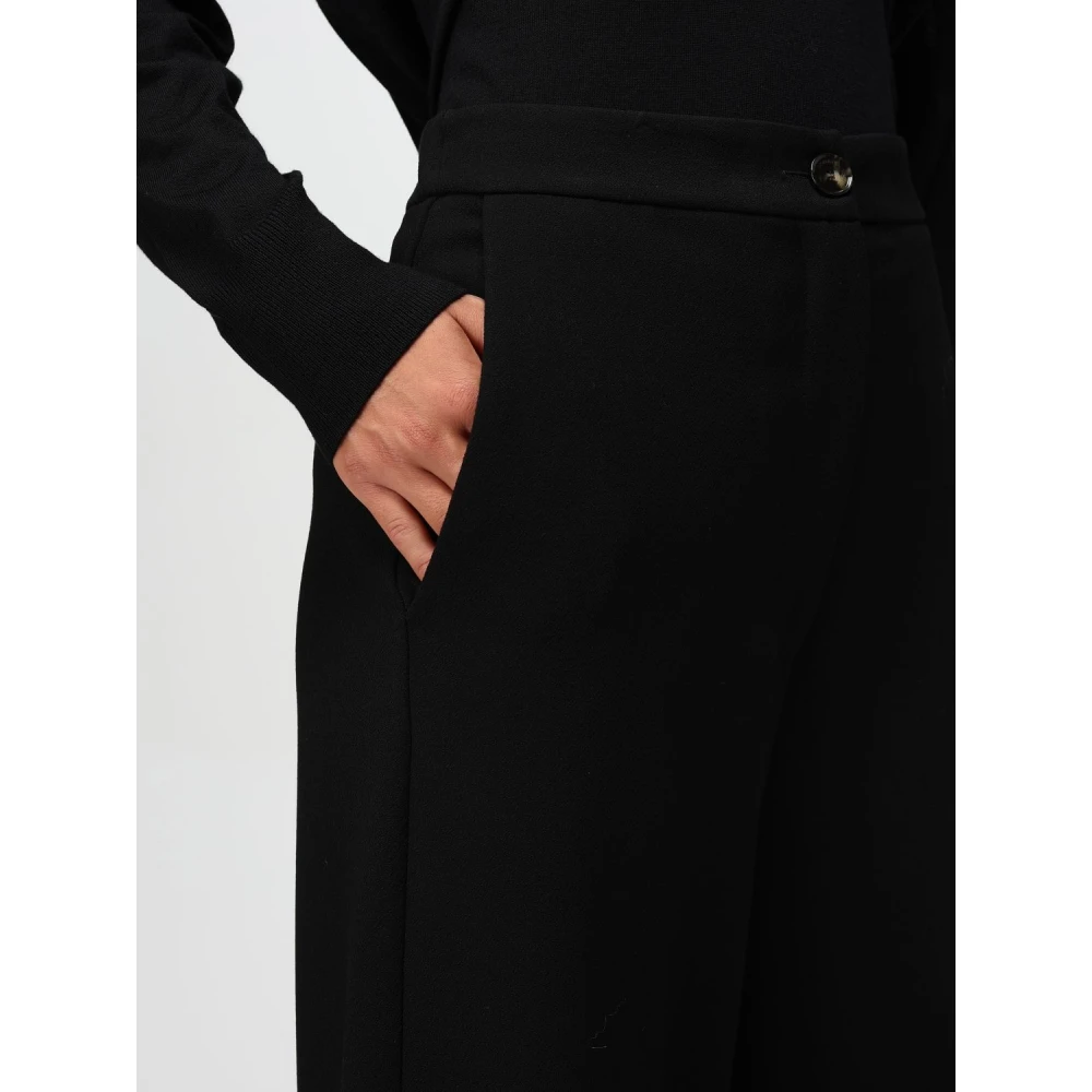 Liviana Conti Zwarte Broek voor Vrouwen Black Dames