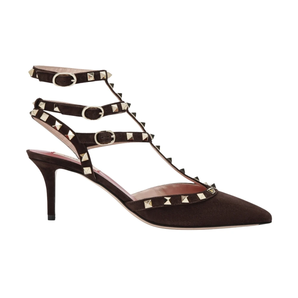 Valentino Garavani Ankle Strap T. 65 - Female - Pumps - Brown - 3 1/2 Uk - Shoes