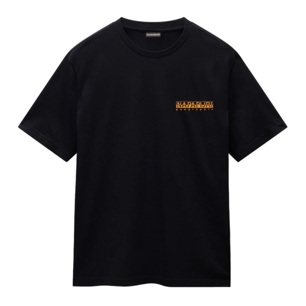 Napapijri Heren T-shirt Durand Korte Mouw Black Heren