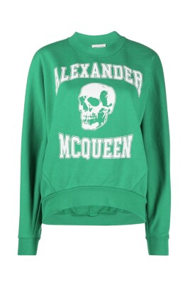 green-sweater-with-printed-front-panel