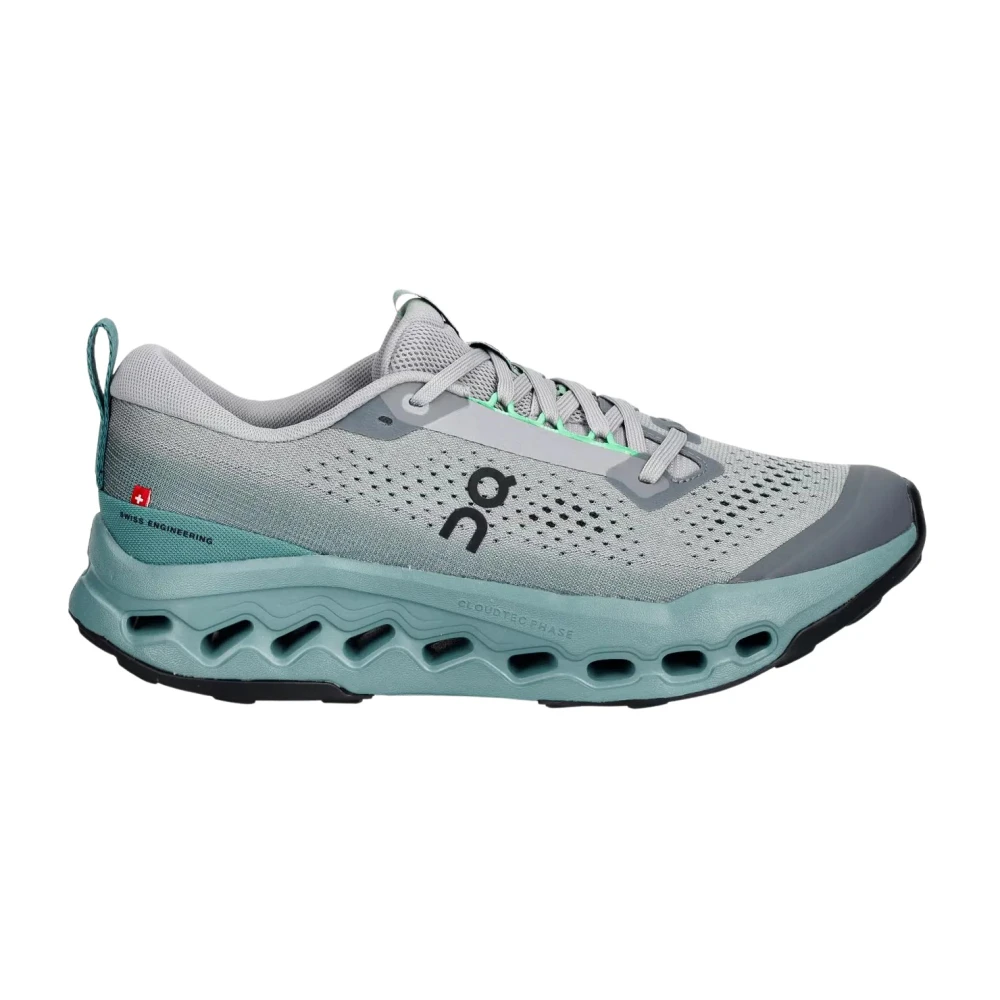On Herren Grau/Grün Trailrunningschuhe Cloudsurfer Trail 2, Gr. 43Eu - Bild 4