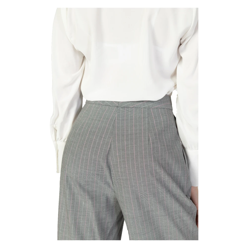 RINASCIMENTO Wijde Pijpen Broek Lente Zomer Collectie Gray Dames