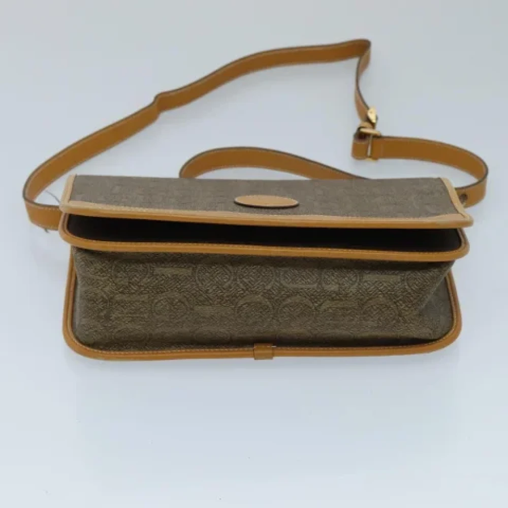 Gucci Vintage Pre-owned Canvas gucci-bags Brown Dames