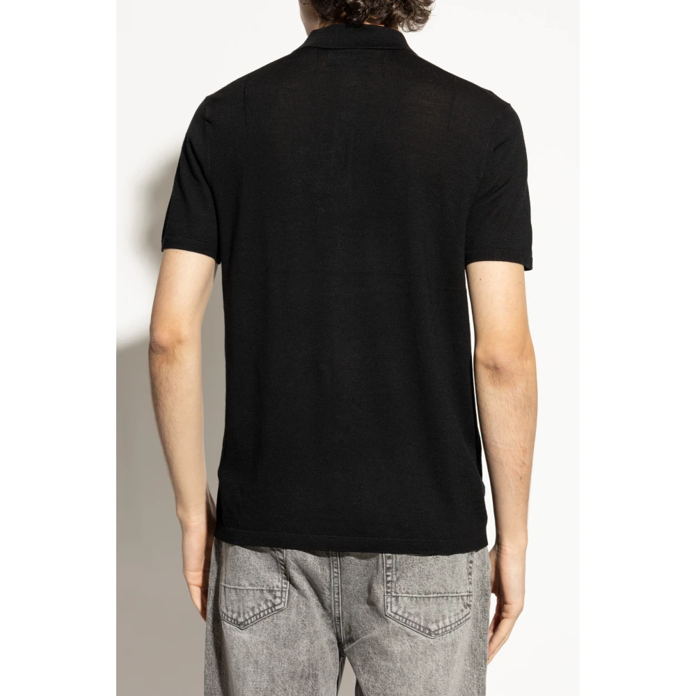 AllSaints Polo Mode Black Heren