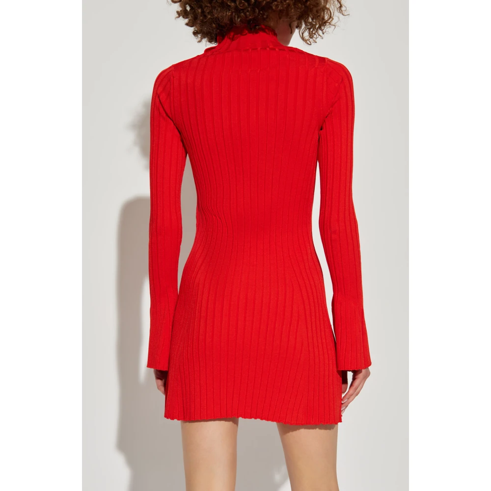Stella Mccartney Jurk met zakken Red Dames
