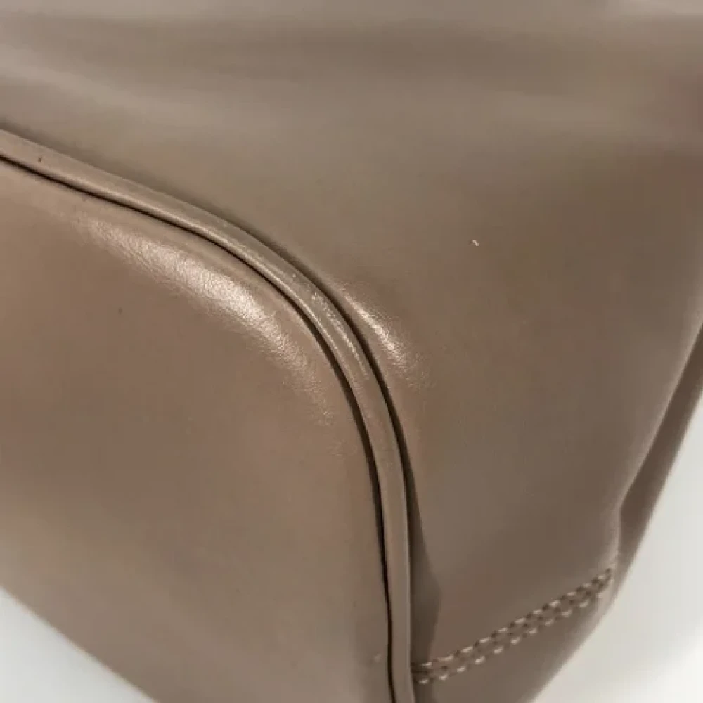 Bvlgari Vintage Pre-owned Leather shoulder-bags Pink Dames