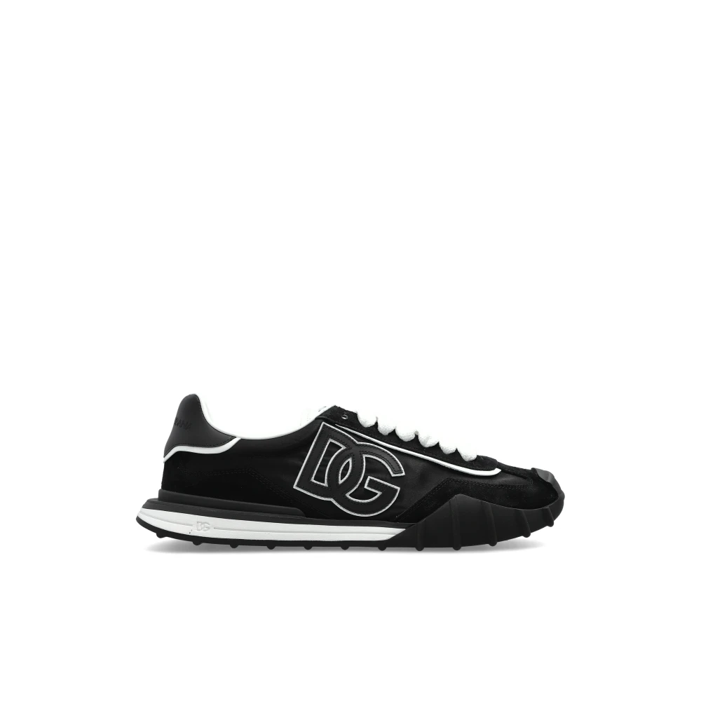 Dolce & Gabbana Athletic Trainers - Male - Sneakers - Black - 9 Uk - Shoes