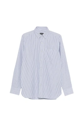 Fluid Gabardine Slim Fit Skjorta