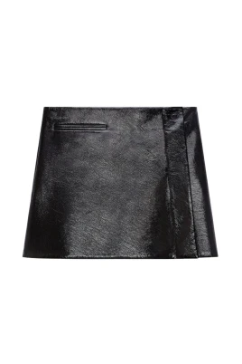 Vinyl Mini Skirt