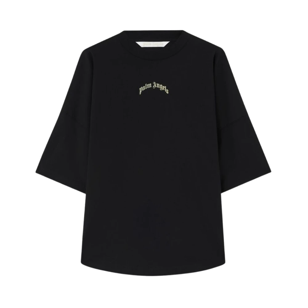 Palm Angels T-Shirts, Female, L, Iconic Teddy Bear T-Shirt Black
